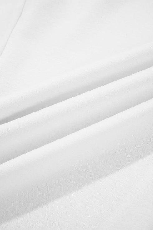 Casual Zip Up Knit Puff Sleeve Jacket