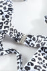 3Pcs Leopard Bikini & Sarong Swim Set
