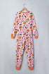 Allover Pumpkin Print Long Sleeve Coordinated Lounge Set