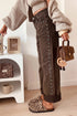 Studded Bead Detail Straight Leg Loose Jeans
