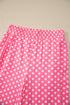 Polka Dot Print Slim Tank And Loose Pant Set