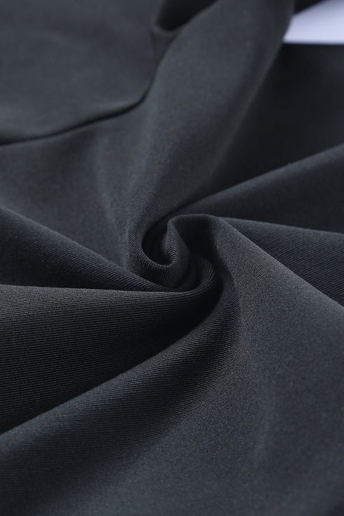 Exclusive High Waisted Pleated Pocket Stretch Leggings