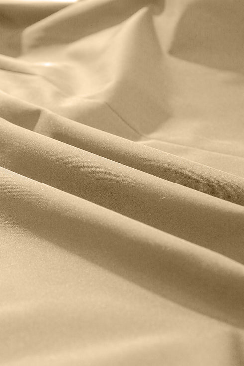 Modern Solid Lapel Collar Waist Tie Wind Coat