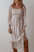 The Briarwood Manor Ruffled Midi Dress