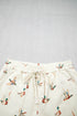 Wild Duck Mallard Print Drawstring Stretch Denim Shorts