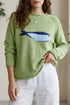 Knit Oversized Round Neck Sweater Defined Sweater