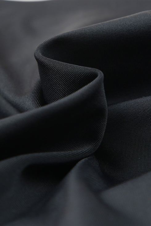 High Rise Ruched Front Bikini Bottom