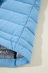Plush Collar Quilted Zip Front Puffer Vest