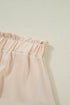 Bohemian Frilled Elastic Waist Lace Trim Ruffled Shorts