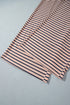 Striped V Neck Long Sleeve Lounge Set