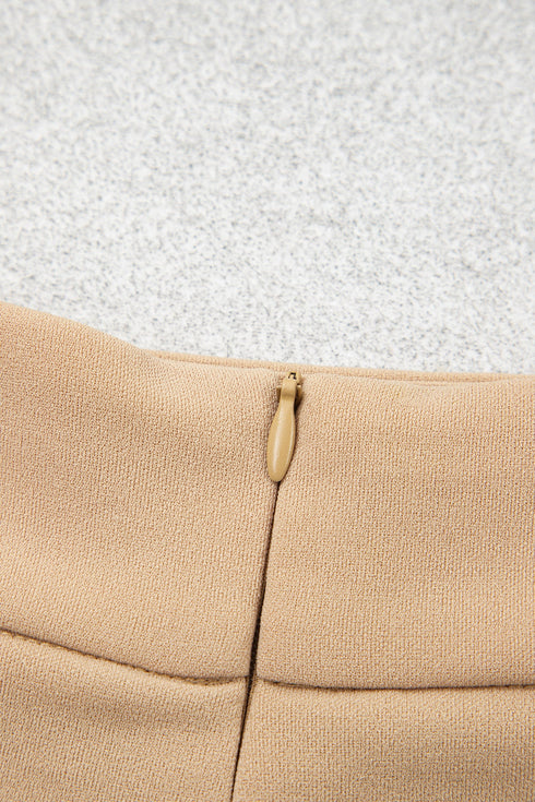 High Waist Full Length Regular Fit Pants