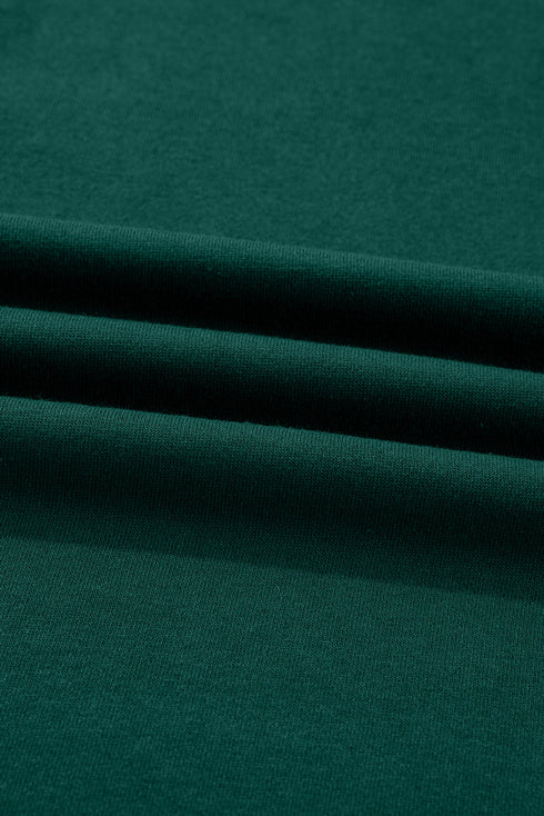 Pearl Embellished Drop Shoulder Pullover Mini Skirt Two Piece Dress