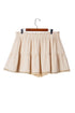 Bohemian Frilled Elastic Waist Lace Trim Ruffled Shorts