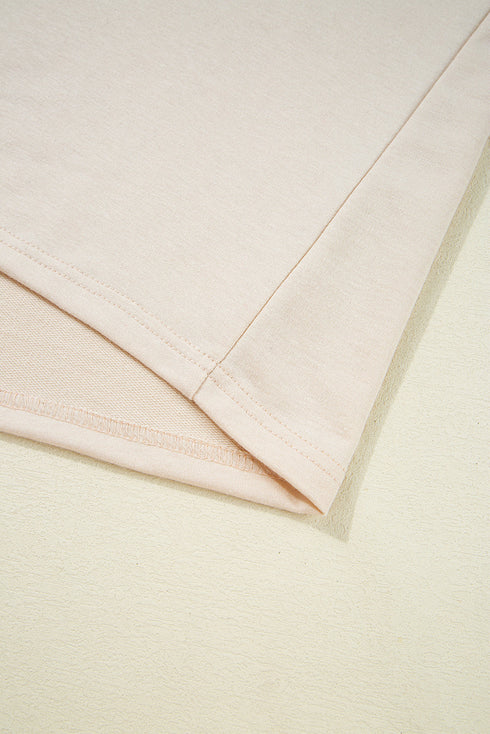 Vibrant Striped Detail Athleisure Two Piece Short Sets