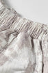 Abstract Print Long Sleeve Elastic Waist Pant Set