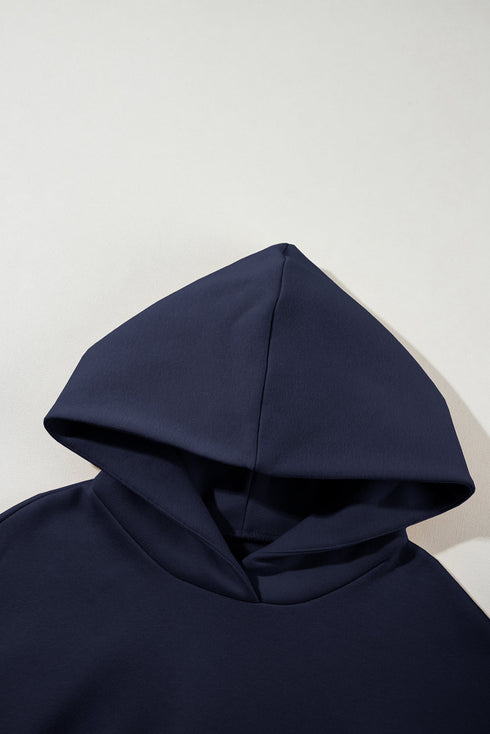 Heavyweight Fleece Hoodie And Seamed Jogger Set