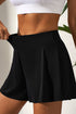 Wide Band High Rise Loose Fit Active Shorts