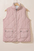 Exclusive Casual Fleece Lined Quilted Layering Vests