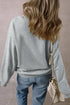 Ghost Character Embroidered Graphic Art Pullover Sweatshirt