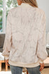 Rodeo Riding Print Western Mock Neck Sweatshirt