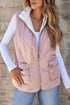 Exclusive Casual Fleece Lined Quilted Layering Vests