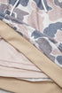 Retro Camouflage Print Trim Skort Two Piece Outfit