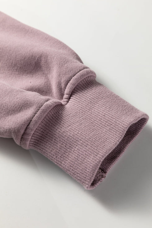 Button Drawstring Hooded Pullover Casual Short Set