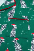Dog Print Long Sleeve Two Piece Shift Lounge Set