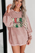 Merry And Bright Corduroy Crew Neck Holiday Pullover
