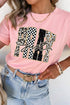 Just Pray Lettering High Stretch Faith Graphic Tee