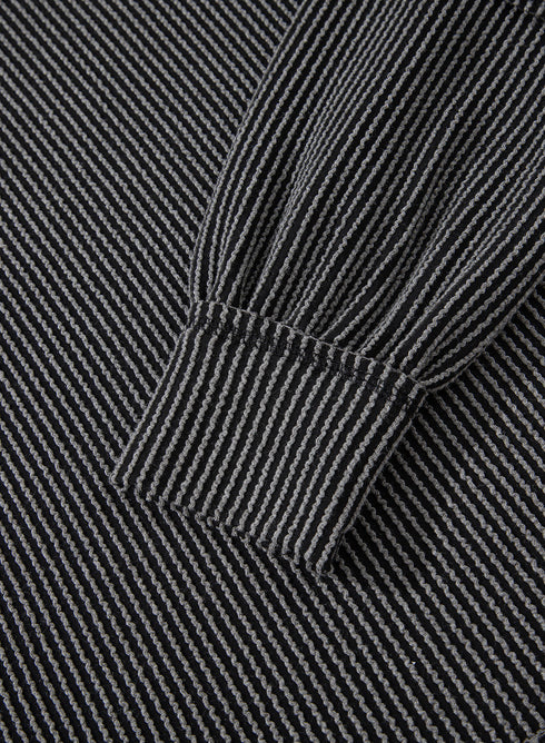 Corded Lantern Sleeve Ruffled Skort Two Piece Dress