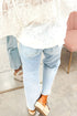 Cotton Sequin Pumpkin Graphic Face Patchwork Pants