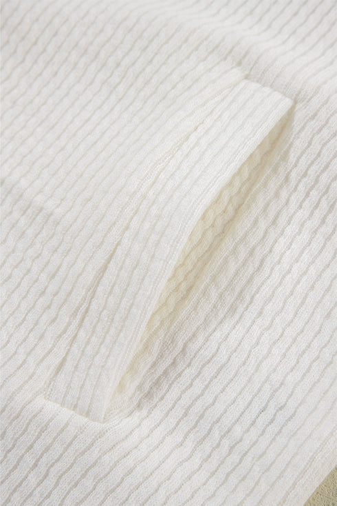 Casual Textured Corduroy Long Sleeve Button Down Jacket