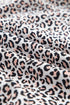 Leopard Print Bow Knot Patchwork Long Sleeve Lounge Set