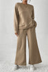 Ultra Loose Textured Slouchy Matching Pant Set