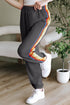 Casual Comfort Applique Detail High Waist Sweatpants