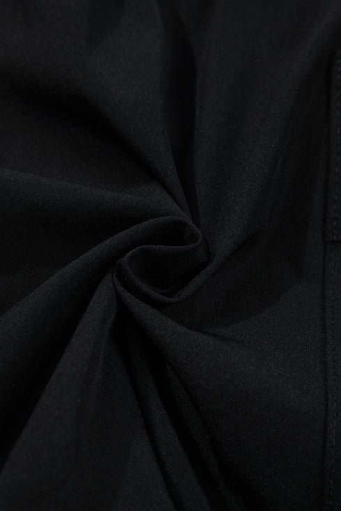 Active Cargo Pocket Elastic Waistband Casual Shorts