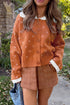 Peter Pan Collar Long Sleeve Knitwear Cardigan