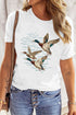 Polyester Cotton Western Mallard Lake Graphic Tee