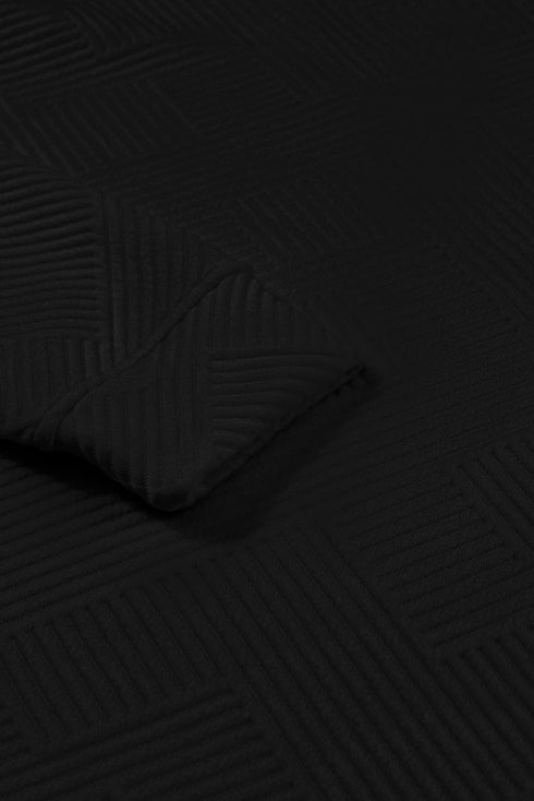 Ultra Loose Textured Slouchy Matching Pant Set