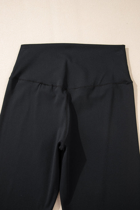 Chic V Shape High Waist Flared Leggings