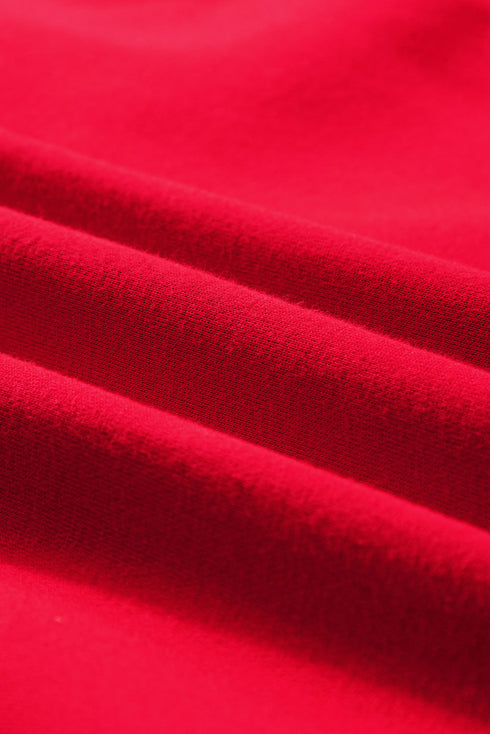 Heart Graphic Crew Neck Pullover Long Sleeve Sweatshirt