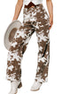 Abstract Pattern Regular Fit Full Length Western Jeans