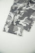 Elastane Camo Pattern Cotton Denim Shift Jeans