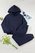 Heavyweight Fleece Hoodie And Seamed Jogger Set