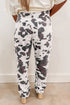 Cow Spot Printed Multi Pocket Western Jeans