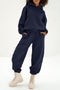 Heavyweight Fleece Hoodie And Seamed Jogger Set