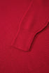 Modern Ribbed Knit Stand Neck Long Sleeve Sweater