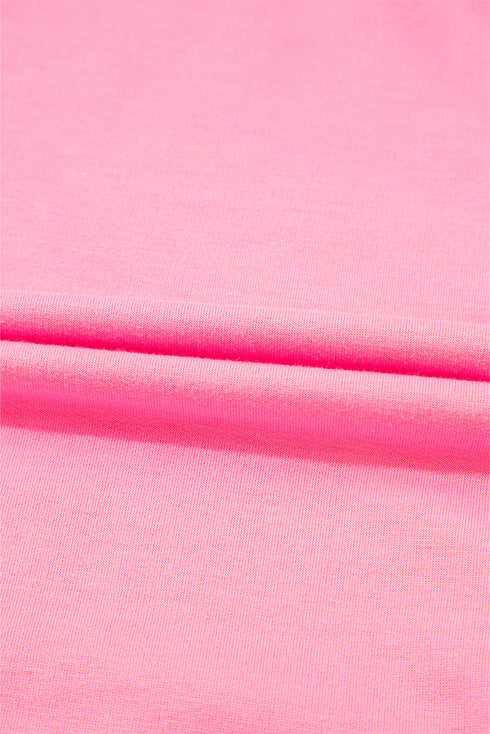 Casual Comfort Applique Detail High Waist Sweatpants