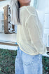 Pure Acrylic Open Knit Fish Embroidered Sweater
